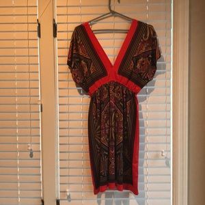 Baileyblue v neck and back dress